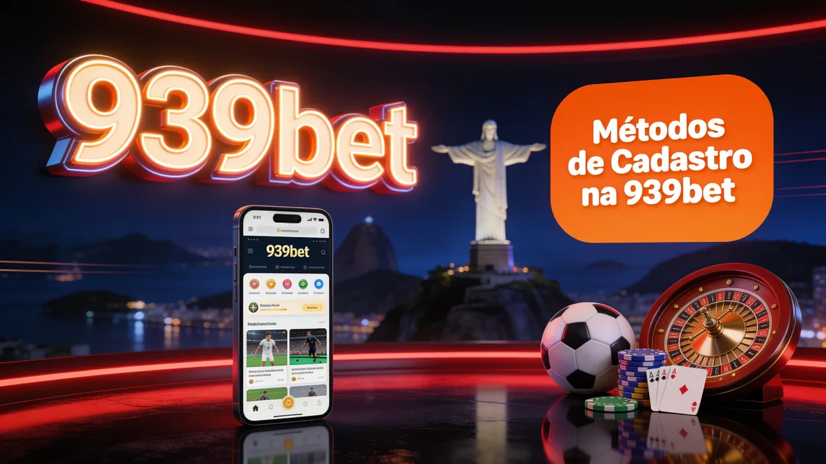 939bet no Brasil — Métodos de Cadastro na 939bet